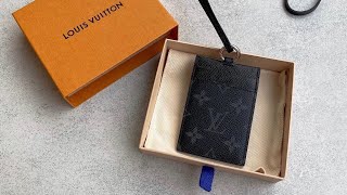 Louis Vuitton card holder unboxing
