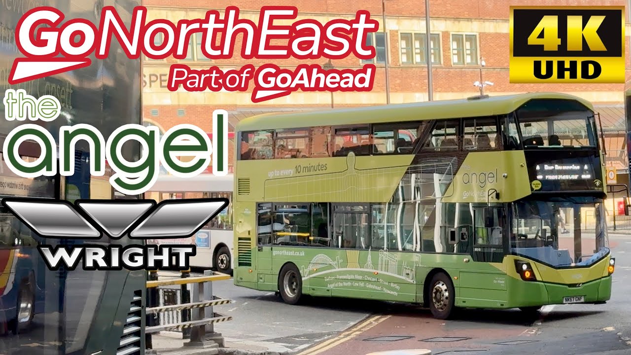 [Go North East Bus: The Angel 21 Brandon to Newcastle via Durham & Chester-le-Street] Streetdeck