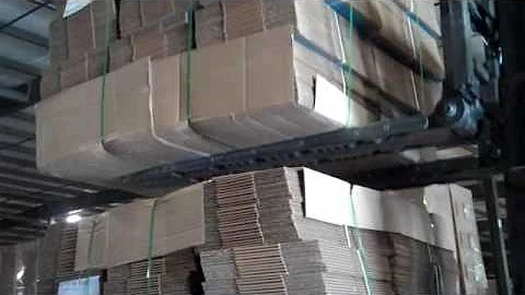 RollerForks handling Corrugated