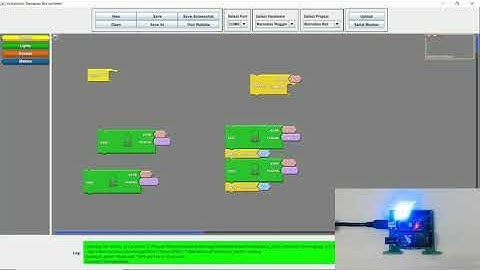 Barnabas Bot - Blinking LED Two LEDs on the Noggin (Arduino)