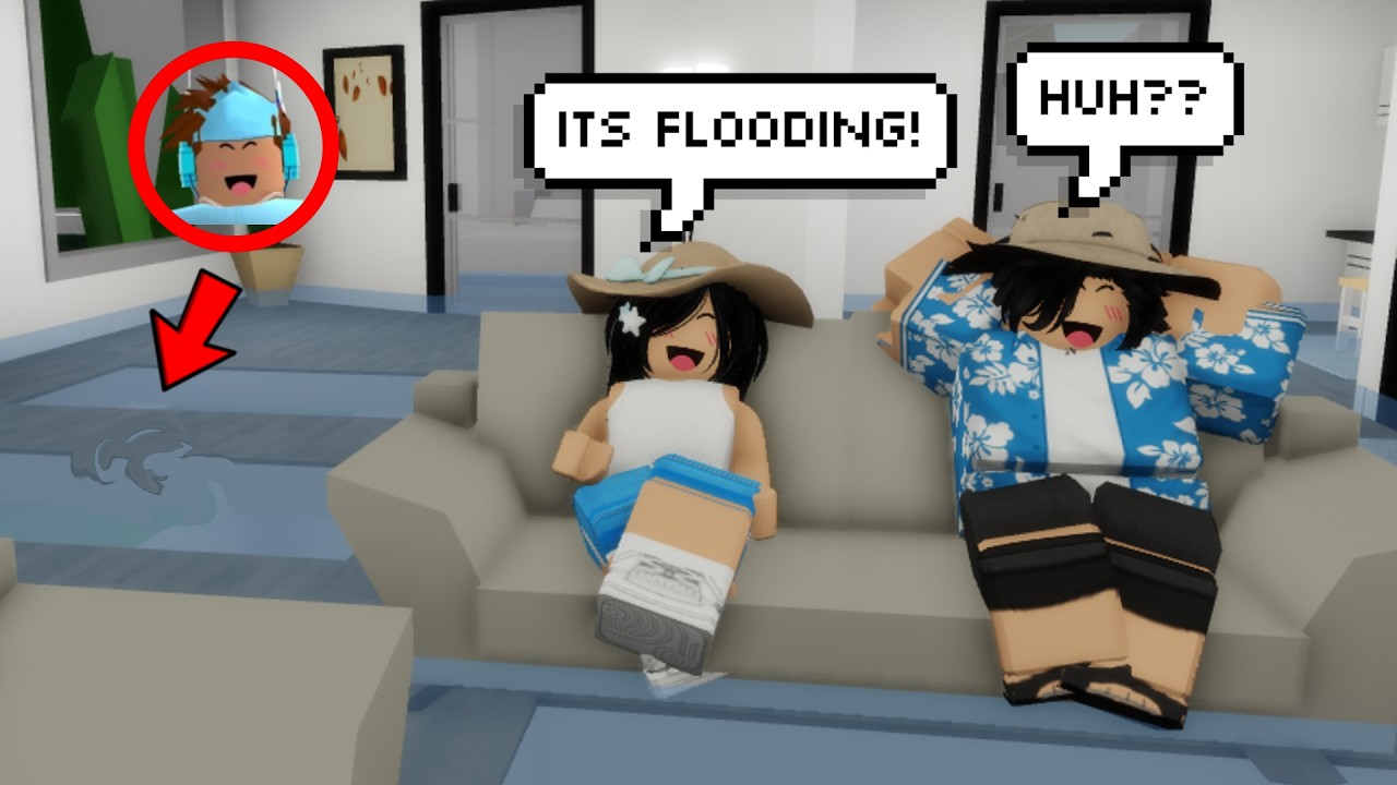 Trolling CREEPY ODERS With DISASTERS While I'm INVISIBLE... (Brookhaven)