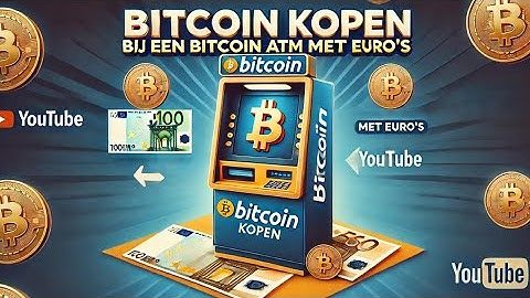 Bitcoin Kopen bij een Bitcoin ATM met Euro
