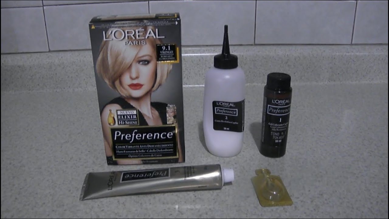  REVIEW  TINTE PREFERANCE DE LOREAL by ANGY YouTube