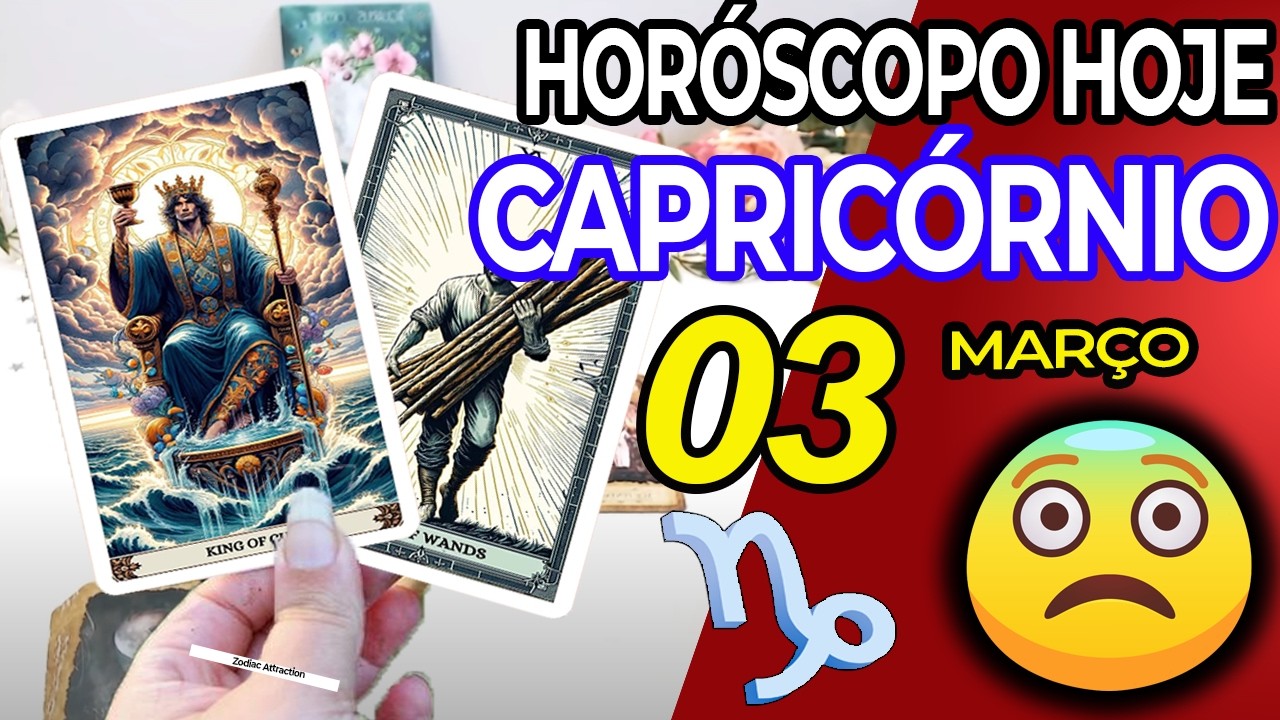 BOOOM💣💥🧨ISSO É ALGO MUITO GRANDE😱🔎 Capricórnio ♑ 3 Março 2026 | Horoscopo do dia de hoje ♑ Tarot