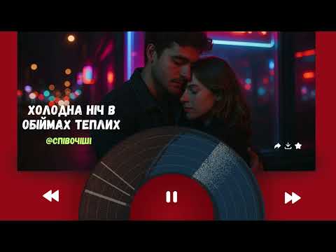 Холодна ніч в обіймах теплих