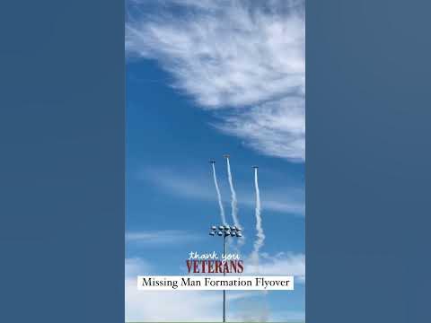 Missing Man Formation Flyover - YouTube