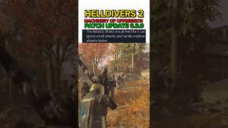 SH-20 Ballistic Shield Backpack BUFF After Patch Update 6.3.0 - Helldivers 2