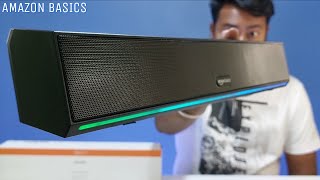 Amazon Basics X20G 16W | Bluetooth Soundbar Unboxing & Review | Best Soundbar Under 1500 |