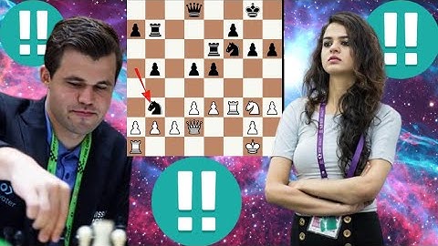 Perfect chess game 96, Magnus Carlsen vs Tania Sachdev