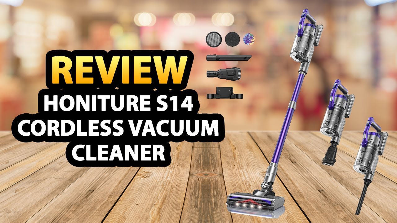 Honiture S14 Cordless Vacuum Cleaner, 450W Handheld Vacuum, Up to 55mi –  Shopperss
