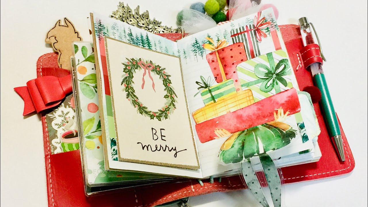 December Set Up - Flip Through – Snow Globe - Cocoa Daisy - Mini Daisy Dori