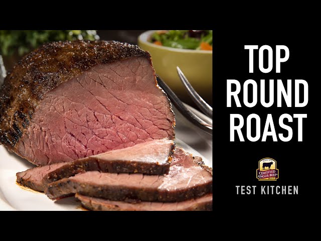 skak Faderlig falsk How to Cook a Top Round Roast - YouTube