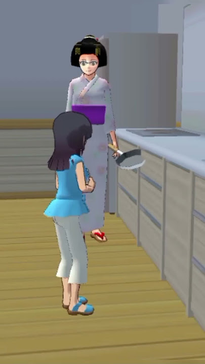 Gadis itu memarahi abangnyaπ€£π#viralvideo #shortvideo #sakuraschoolsimulator #motupatlu