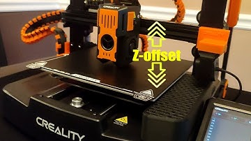 How to manually adjust z offset on Ender 3 V3 KE?