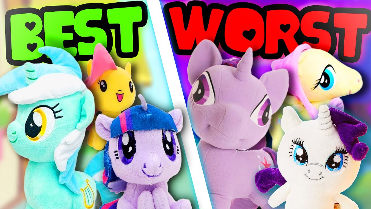 The BEST and WORST MLP Plush for EVERY Character (Part 1)