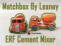 Matchbox By Lesney ERF Cement Mixer 26 A Retro Juguete