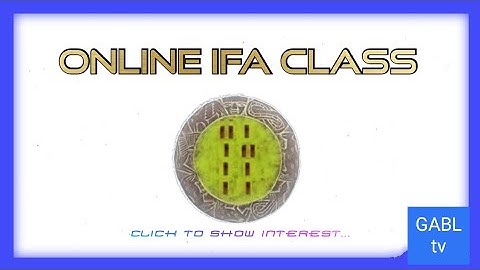 Learning Ifa Religion Oracle Online | Ifa Divination System, Casting & Learning 16 & 256 Odu Ifa