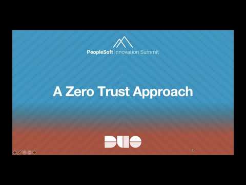 Zero Trust Remote Authentication for PeopleSoft