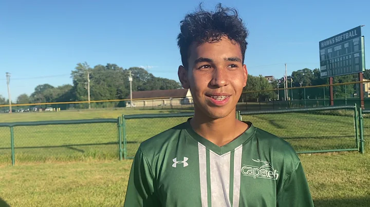 Cape May Tech's Adam Dille after 6-3 win over Wild...