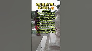 AKU IKHLAS TAPI AKU RINDU 😢 #shorts #sholawat #music #cover #live #shortvideos