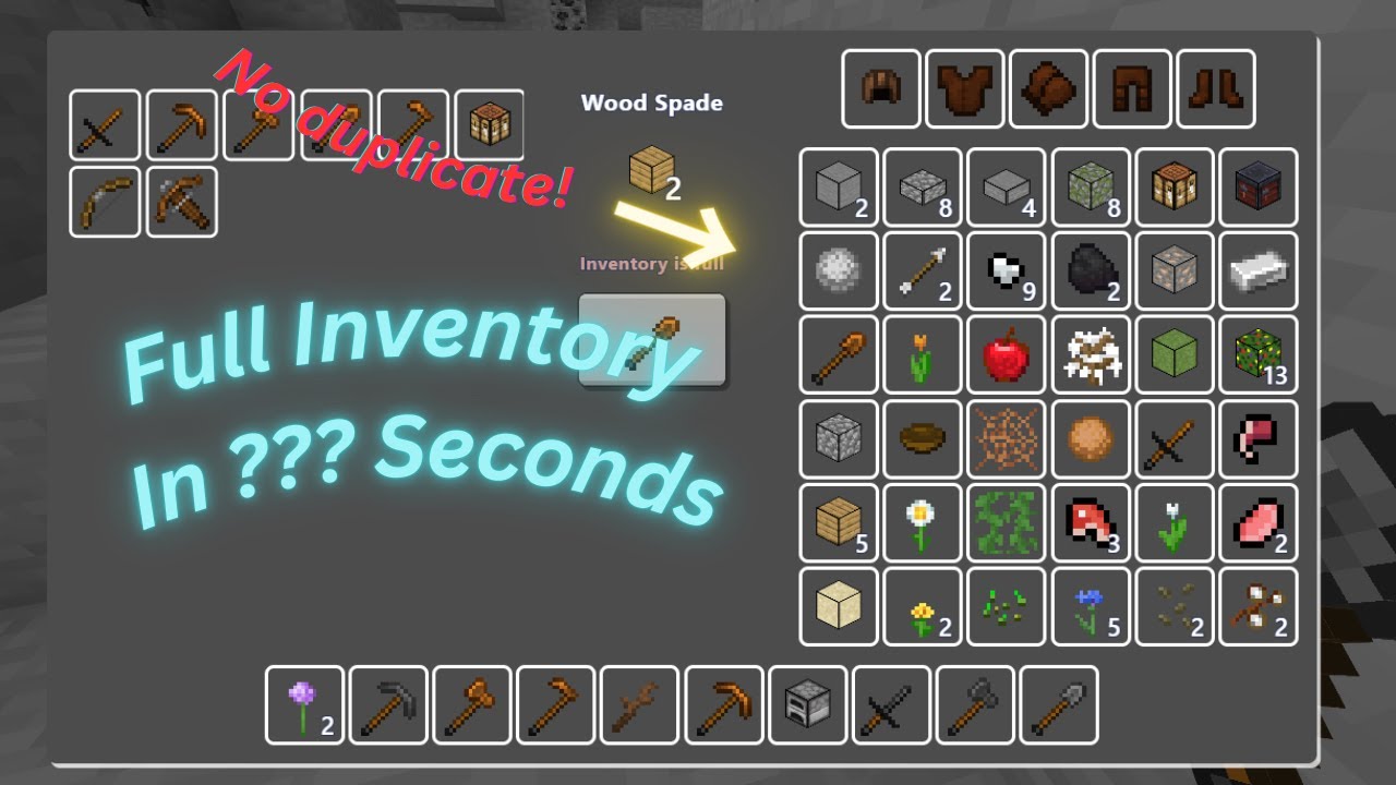 Speedruning Inventory Layout Speedrunning a full inventory in bloxd.io #bloxd #speedrun - YouTube