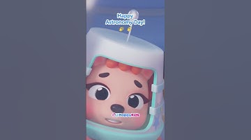 Celebrate International Astronomy Day with Woof and Joy | Watch for FREE on HappyKids #shorts