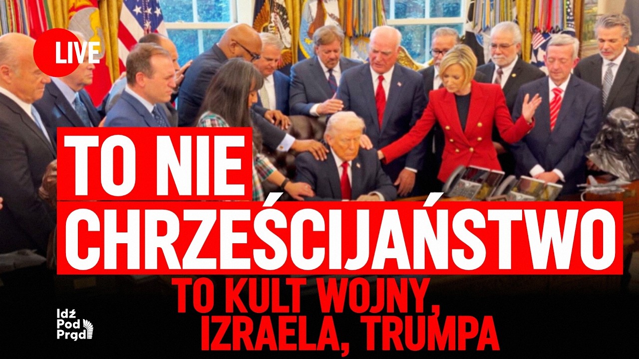 To nie chrześcijaństwo. To kult wojny, Izraela, Trumpa | IPP