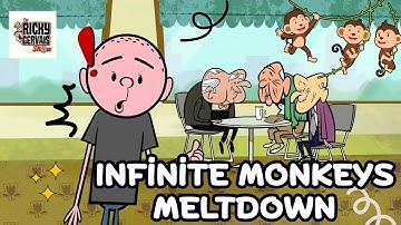 Karl Pilkington Debates the Infinite Monkeys Theory and Ricky Loses It| The Ricky Gervais Show (XFM)