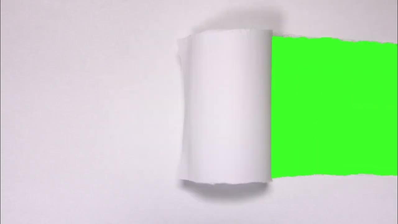 4k Paper Torn Green Screen Animation , torn paper transitions sound