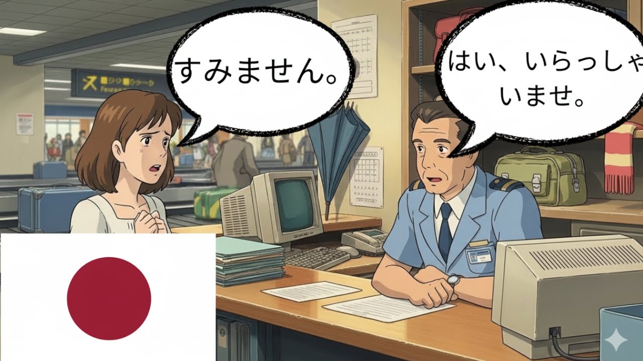 10 Short Japanese Conversations for Travel (JLPT N5-N4) | Beginner Japanese Dialogues