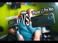 iPhone 11 pro max vs Go pro hero 6 | camera comparison!