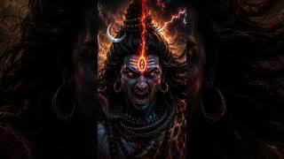 🔱 Mahadev Ka Rudra Roop 🔥 | Third Eye Awakens | Har Har Mahadev #shorts #spiritualindia #mahadev