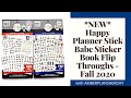 *NEW* Happy Planner Stick Babe Sticker Book Flip Throughs - Fall 2020