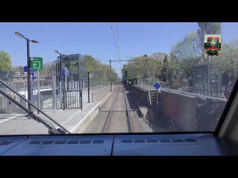 Meerijden met de machinist van Utrecht naar Baarn. ( Zonder snelheidsmeter)
