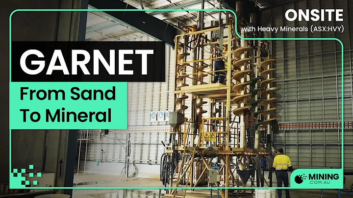 How sand is transformed into Garnet | Heavy Minerals