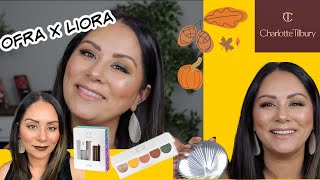 NEW Charlotte Tilbury Highlighter and Ofra x Liora Collab | New Makeup Swatches and Two Fall Looks