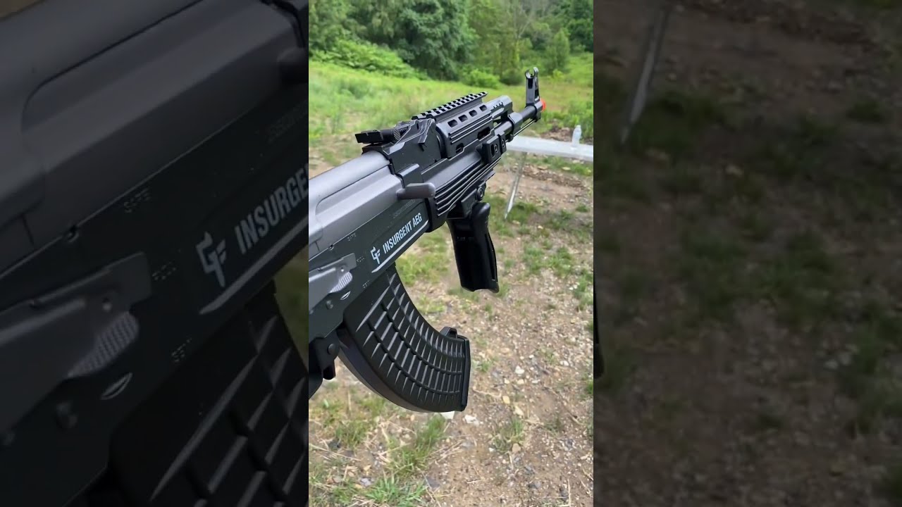  60 Vs 150 300 Airsoft Gun Shooting