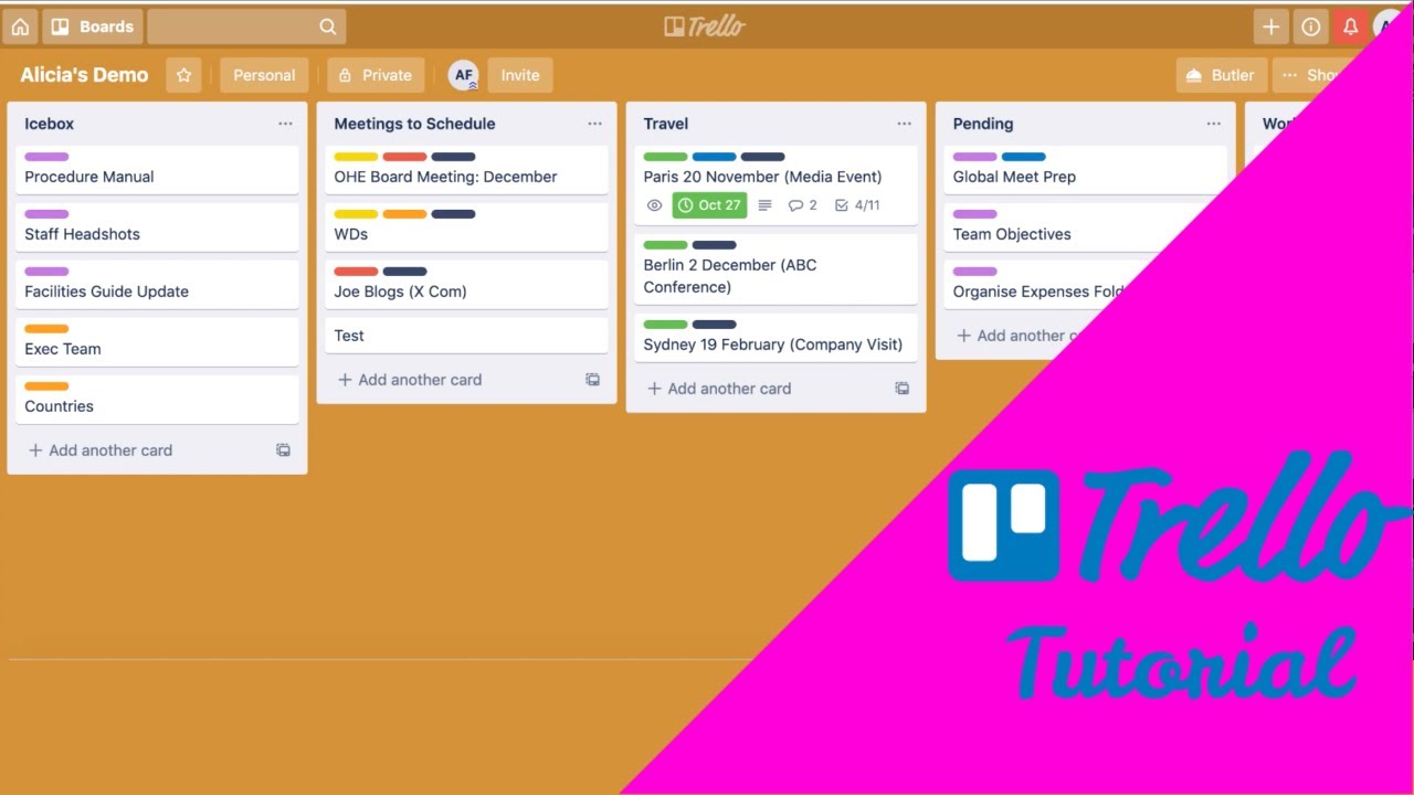 Trello Game Pages - Try Hard Guides