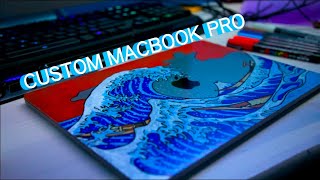 Customizing Macbook Pro | Posca Markers