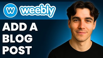 How To Add Blog Post To Weebly Website (Tutorial 2026)