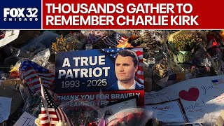 LIVE: Thousands gather to honor Charlie Kirk at memorial service