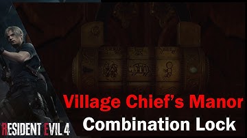 Combination Lock - Village Chief
