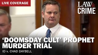 LIVE: ‘Doomsday Cult’ Prophet Murder Trial — ID v. Chad Daybell — Day 3