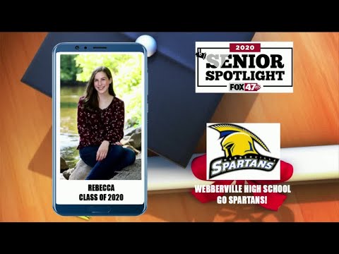 Webberville High School Senior Spotlight - Rebecca