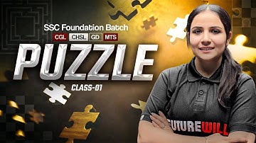 Puzzles All Type Questions | Class-01 | Puzzles Reasoning Basic Concepts | Reasoning by Shikha ma