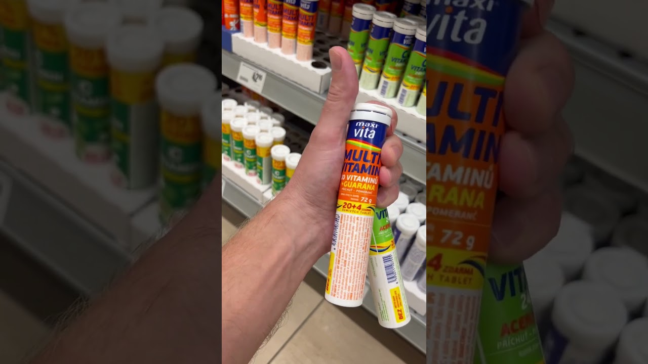 Витамины в растворимых таблетках это полная дичь!