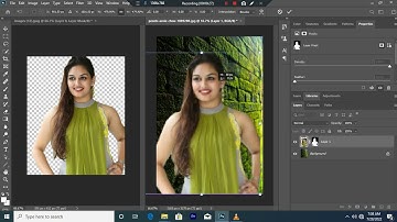 Tutorial On How To Edit Artwork | How To Remove Green Background In Photoshop cc #151 #RVM