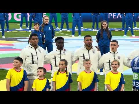 English National Anthem England Slovenia EURO 2024 Cologne Euro2024 