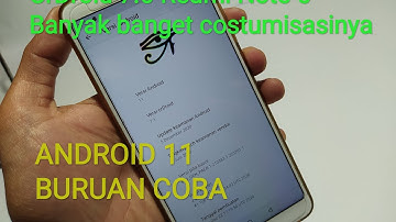 CrDroid 7.0 (Android 11)  Redmi Note 5 (Whyred) Banyak costumisasinya