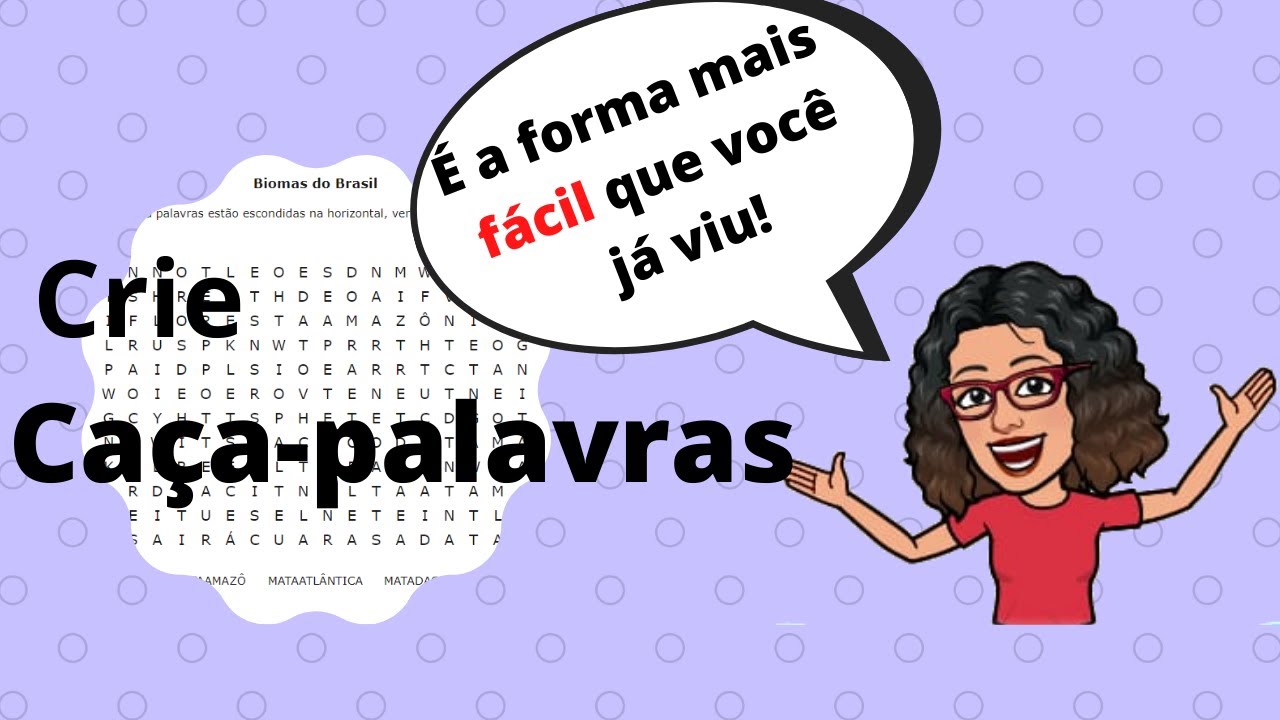 Como fazer um caça palavras no Word